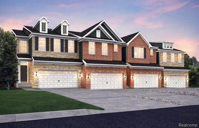 front view for 43393 Chancellor Ln, Novi, Mi. 48375