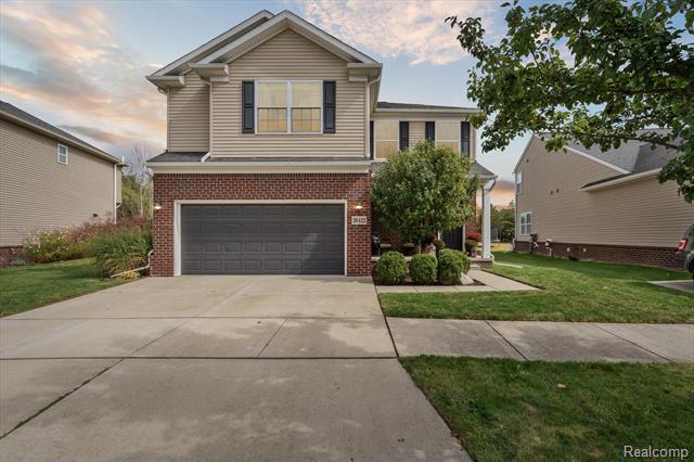 front view for 26422 Elk Run E, New Hudson, Mi. 48165