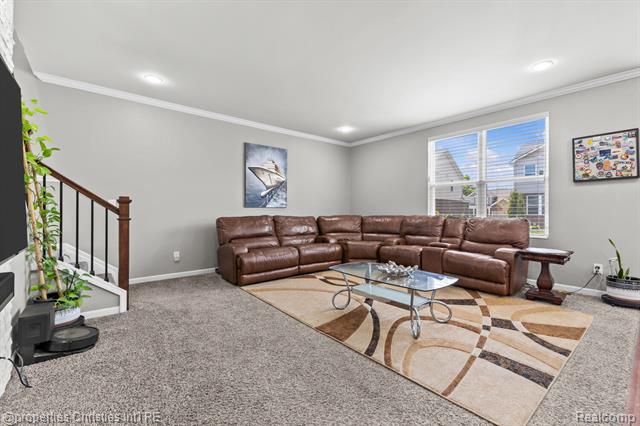 Builiding view four for 25885 Tennyson, Novi, MI. 48374