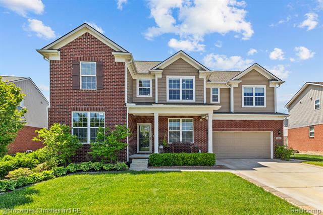 front view for 25885 Tennyson Ct, Novi, Mi. 48374