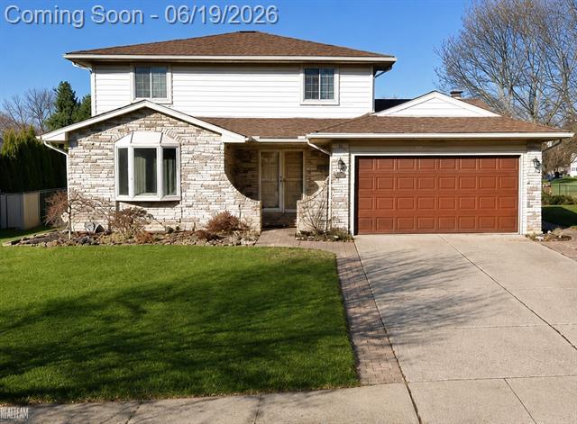 front view for 45455 Heatherwoode L, Macomb, Mi. 48044
