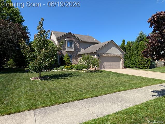 front view for 16883 Kenneth Dr, Macomb, Mi. 48044