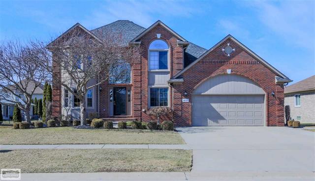 front view for 48301 Park Place Dr, Macomb, Mi. 48044