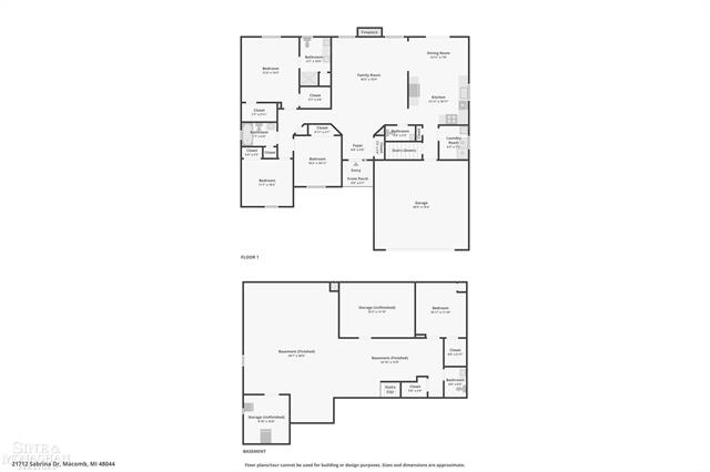 Builiding view thirty seven for 21712 Sabrina, Macomb, MI. 48044