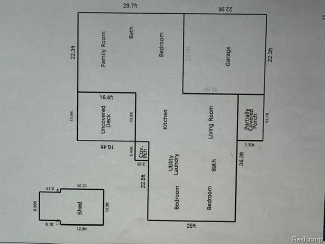Builiding view four for 53151 Fairchild, New Baltimore, MI. 48051