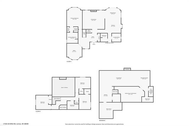 Builiding view fifty four for 37433 26 Mile, New Haven, MI. 48048