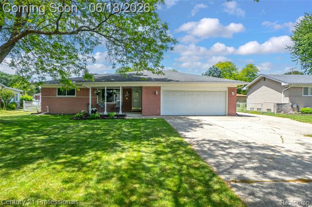 front view for 37717 Maas Dr, Sterling Heights, Mi. 48312