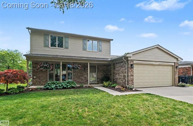 Builiding view one for 39696 Timberlane, Sterling Heights, MI. 48310
