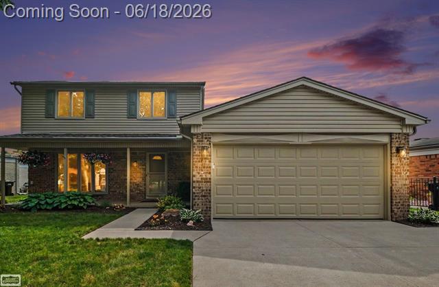 front view for 39696 Timberlane Dr, Sterling Heights, Mi. 48310