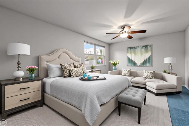 Builiding view seventeen for 39675 Waldorf, Clinton Township, MI. 48038