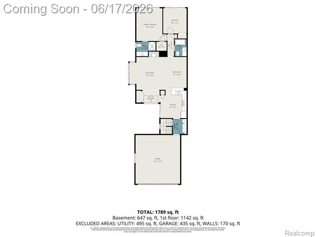 Builiding view twenty six for 16569 Congress, Clinton Township, MI. 48038