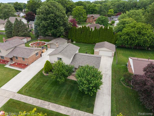 Builiding view sixty for 39738 Day, Clinton Township, MI. 48038