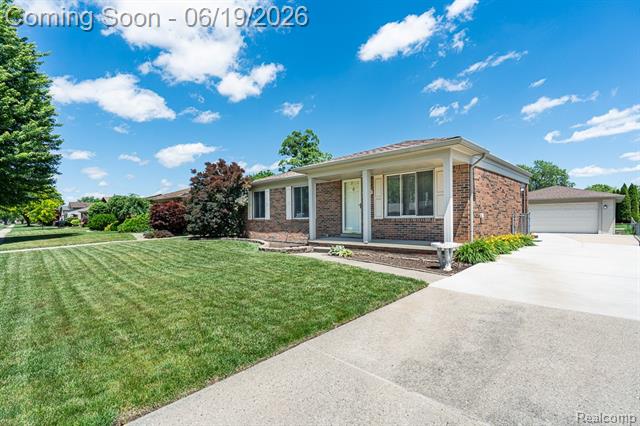 Builiding view one for 41824 Clayton, Clinton Township, MI. 48038