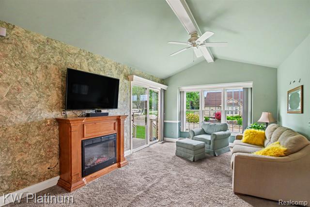 Builiding view three for 15640 Orchard Ridge, Clinton Township, MI. 48038