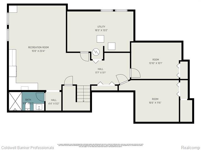 Builiding view thirty seven for 14930 Crofton, Utica, MI. 48315