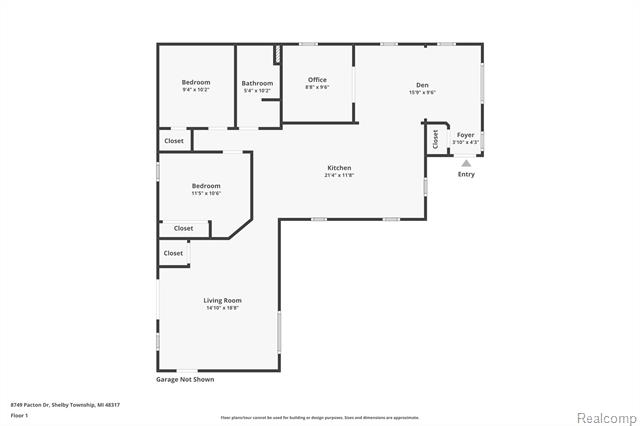 Builiding view twenty eight for 8749 Pacton, Utica, MI. 48317