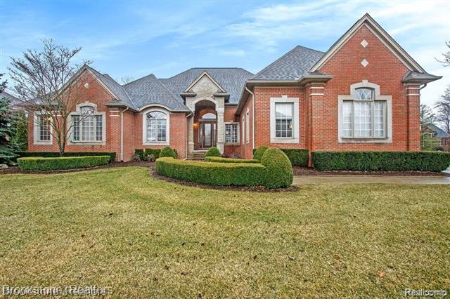 front view for 13186 Partridge Run, Utica, Mi. 48315
