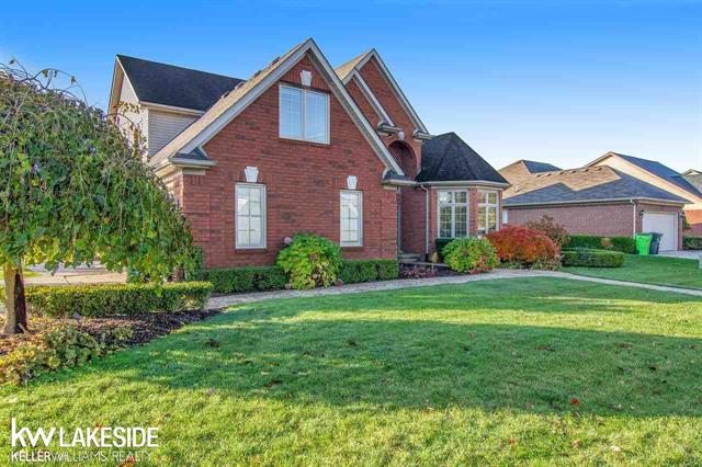 front view for 8670 Lillian Drive, Washington, Mi. 48094