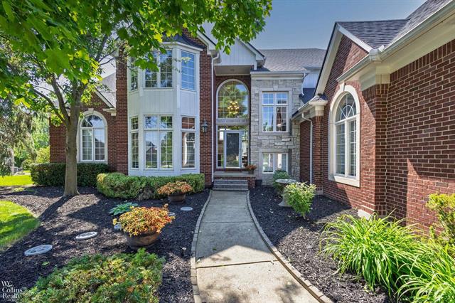 front view for 56243 Ashbrooke East, Shelby Township, Mi. 48316