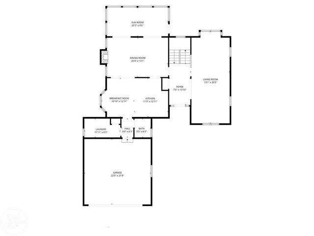 Builiding view thirty eight for 8600 Invitational, Washington, MI. 48094