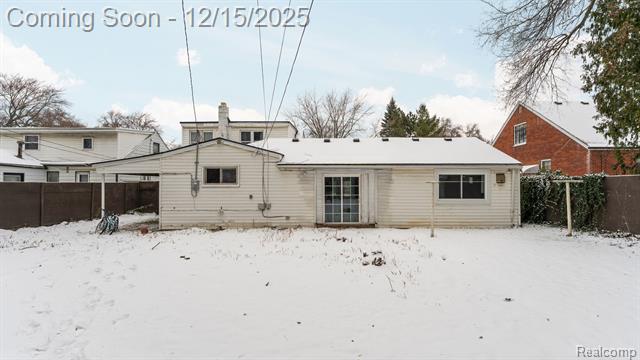 Builiding view thirty one for 8120 Prospect, Warren, MI. 48089