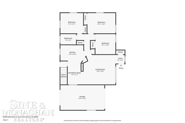 Builiding view forty eight for 22425 Joan, Saint Clair Shores, MI. 48080