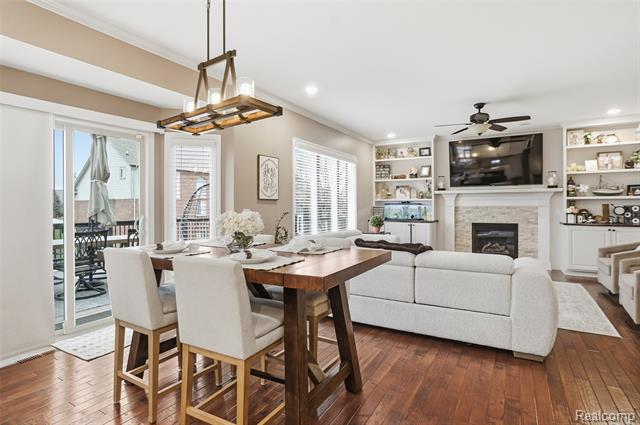 Builiding view eighteen for 63649 Monticello Eas, Washington, MI. 48095