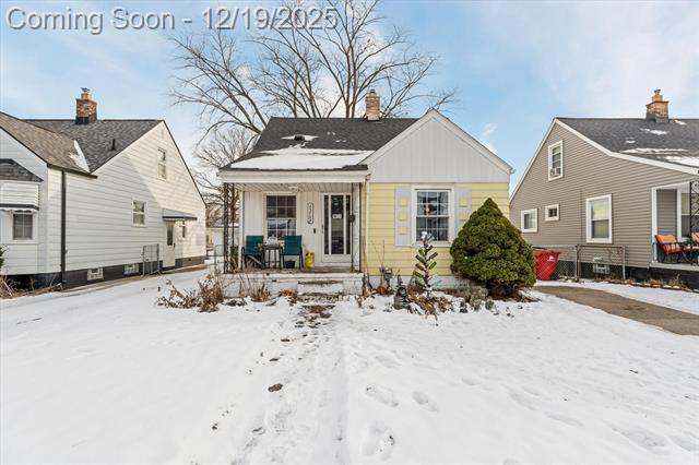 front view for 23728 Normandy, Eastpointe, Mi. 48021