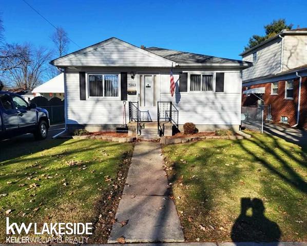 front view for 7263 Henry, Center Line, Mi. 48015