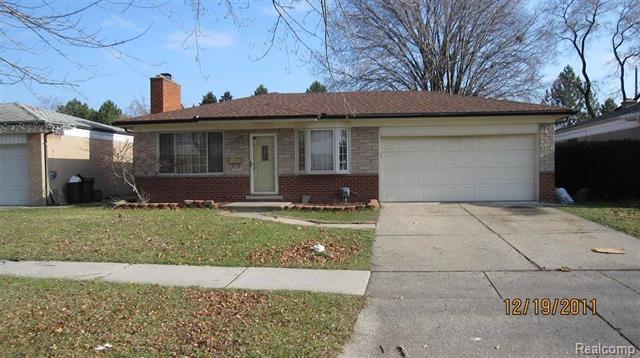 front view for 25744 Masch, Warren, Mi. 48091