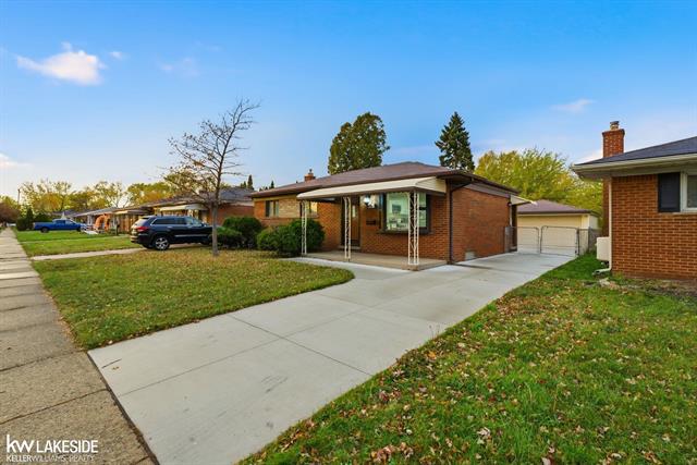 Builiding view one for 8385 Helen, Center Line, MI. 48015