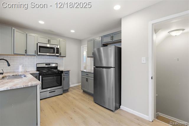 Builiding view five for 27550 Garfield, Roseville, MI. 48066