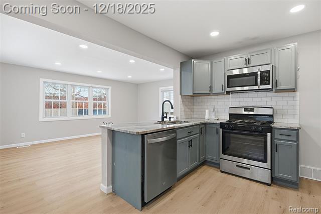 Builiding view six for 27550 Garfield, Roseville, MI. 48066