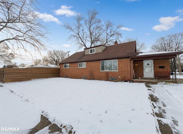 Builiding view three for 11311 Irvington, Warren, MI. 48093