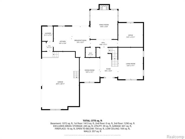 Builiding view seventy four for 41621 Hempshire, Novi, MI. 48375