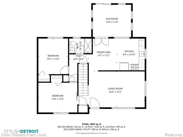 Builiding view forty for 29143 Dover, Warren, MI. 48088