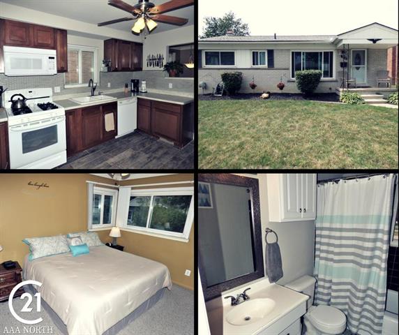 front view for 30119 Rosebriar, Saint Clair Shores, Mi. 48082