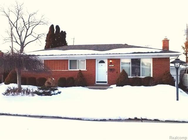 front view for 2927 George, Warren, Mi. 48092