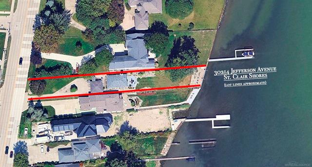 Builiding view fifty for 30214 Jefferson, Saint Clair Shores, MI. 48082