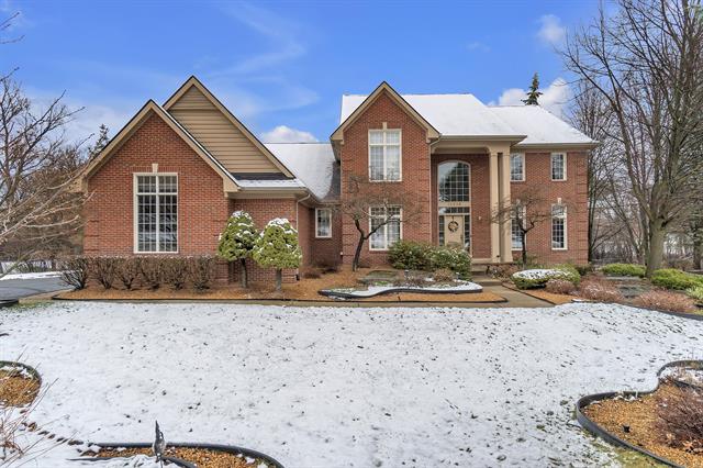 front view for 22098 Worcester Dr, Novi, Mi. 48374