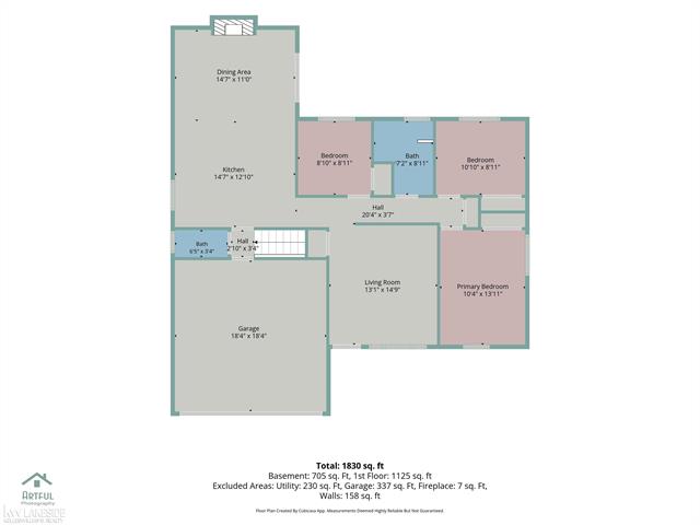 Builiding view fifty for 3824 Dawson, Warren, MI. 48092