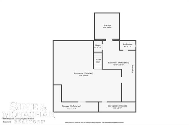 Builiding view forty three for 5280 Kreger, Sterling Heights, MI. 48310