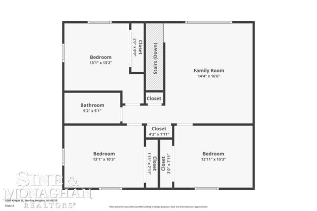 Builiding view forty two for 5280 Kreger, Sterling Heights, MI. 48310