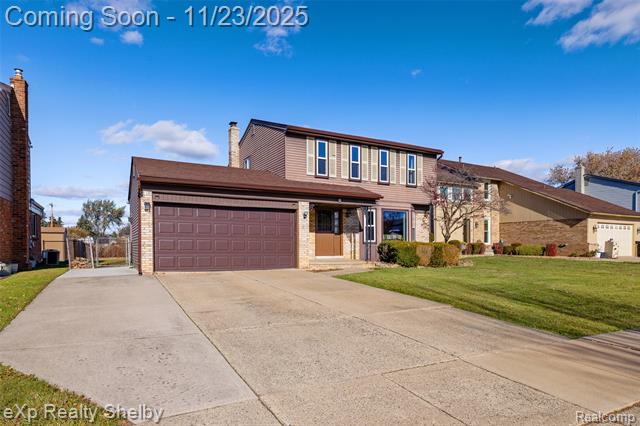 Builiding view four for 2849 Elmcrest, Sterling Heights, MI. 48310