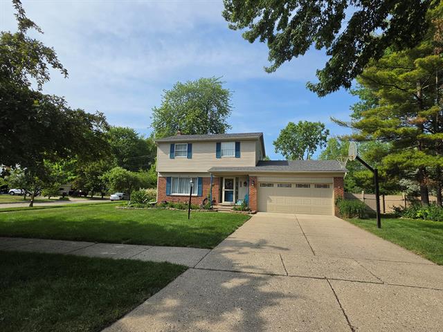 front view for 24933 St Christopher, Harrison Township, Mi. 48045