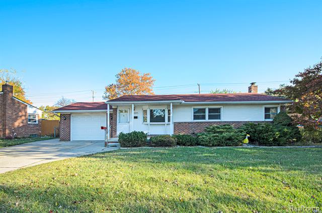 front view for 23227 Linne, Clinton Township, Mi. 48035