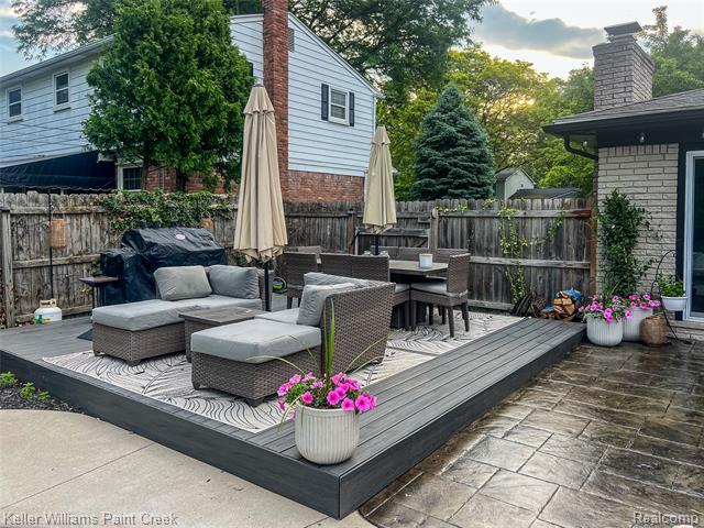 Builiding view fifty six for 16165 Andover, Clinton Township, MI. 48035