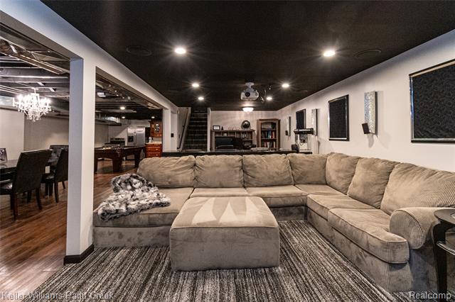 Builiding view forty five for 16165 Andover, Clinton Township, MI. 48035