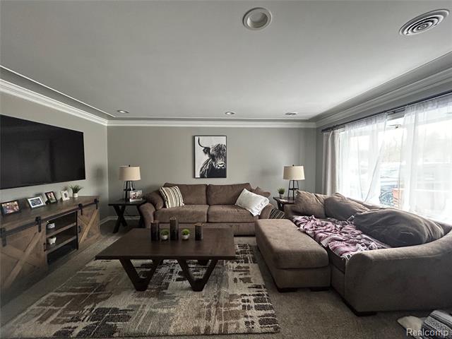 Builiding view three for 27650 Riviera, Harrison Township, MI. 48045