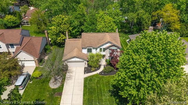 Builiding view forty nine for 44962 Steeple Path, Novi, MI. 48375